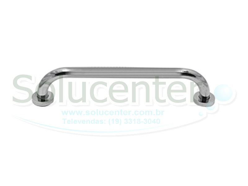 Barra de Apoio para Banheiro Reta em Inox 70cm 53.031